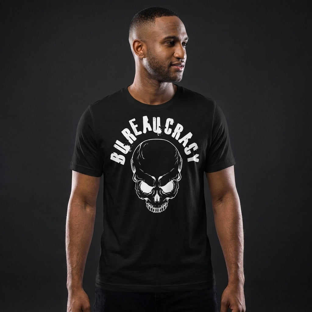 100% American Made Bureaucracy Kills // We Fight Monsters Tee — AI remix (Studio)