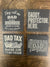 Dad Coasters - set of 4