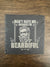 Bearded Dad Coasters - set of 4