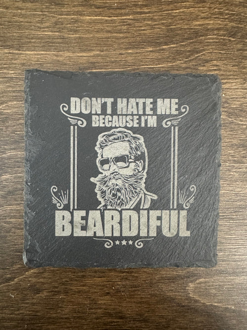 Bearded Dad Coasters - set of 4