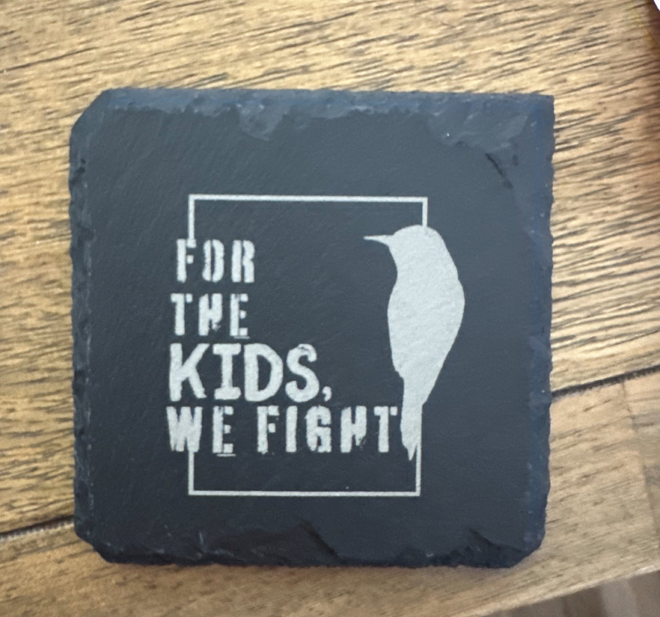 Set of 2 Limited Edition Stone Coasters made by Jess