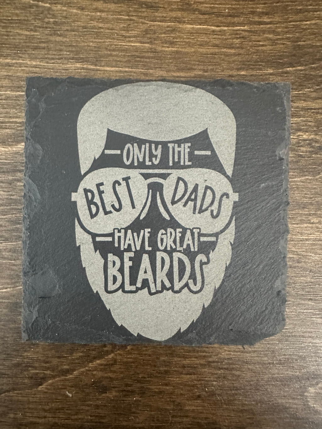 Bearded Dad Coasters - set of 4