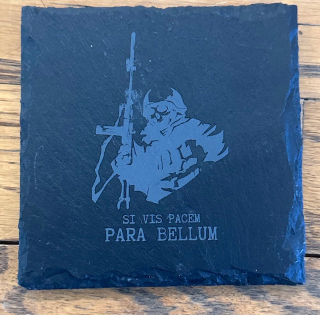 Four Slate We Fight Monsters Operator Coasters
