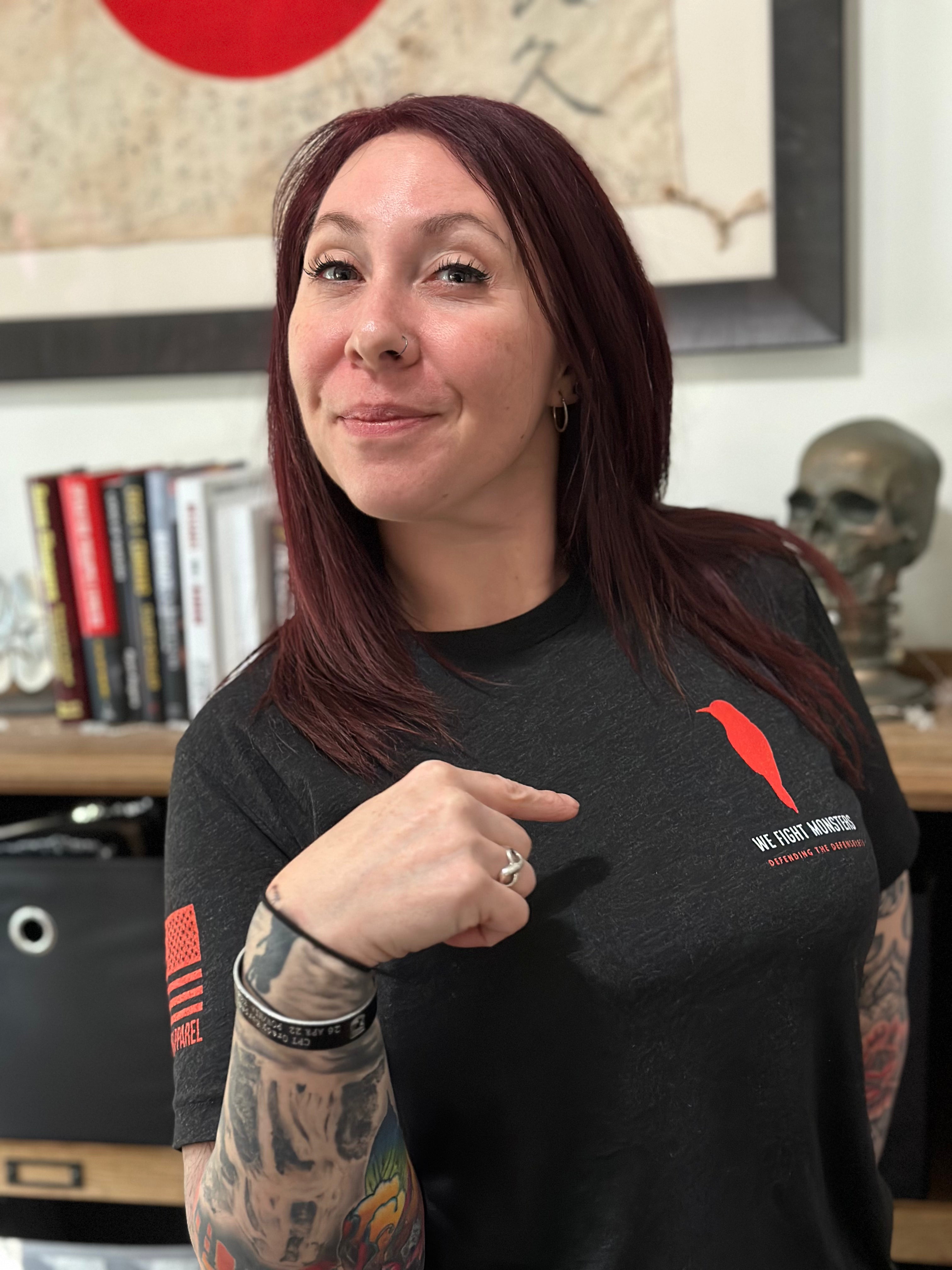 We Fight Monsters // Nine Line Apparel Collab Tee Shirt - Protecting Innocence