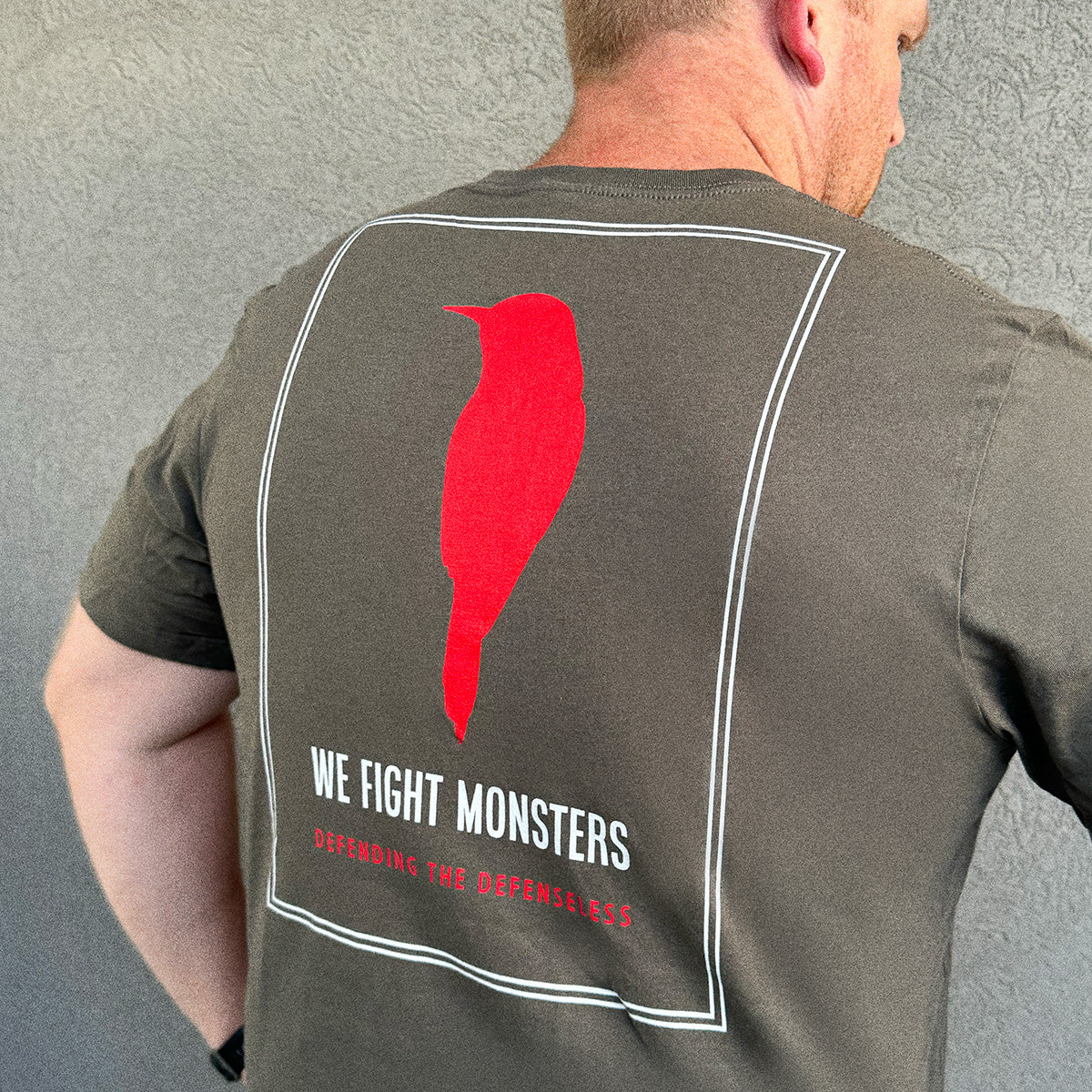 Trust God, Not Government // We Fight Monsters T Shirt