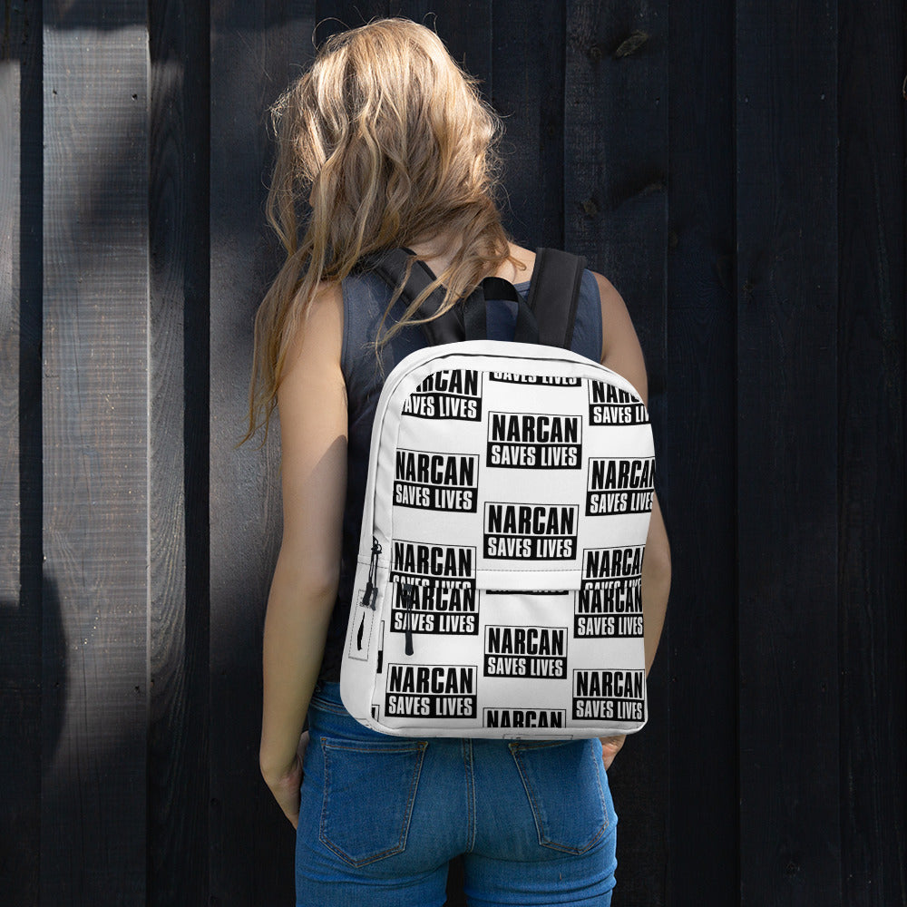 Narcan Saves Lives Backpack