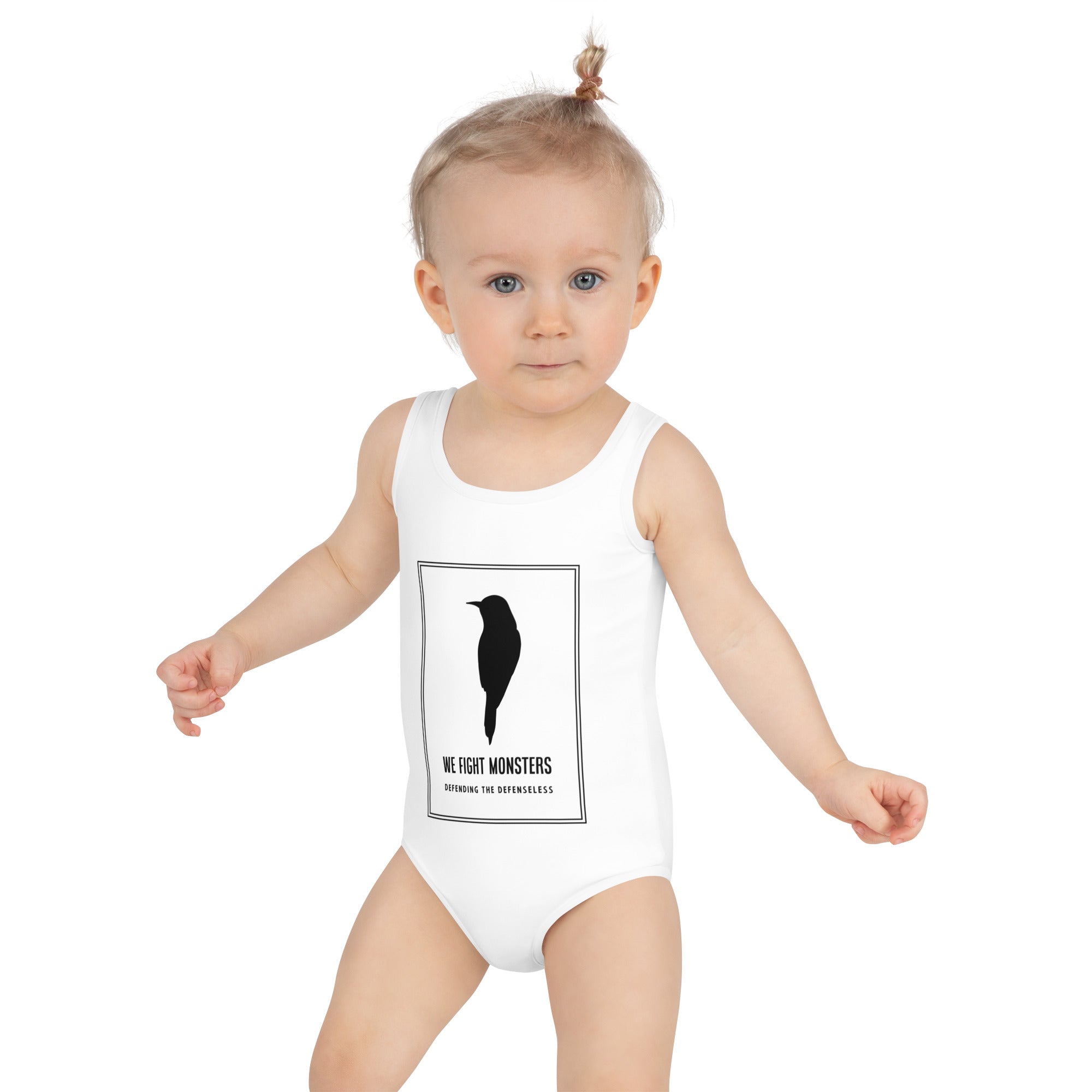 We Fight Monsters All-Over Print Kids Swimsuit