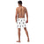 We Fight Monsters Graffiti Men's swim trunks
