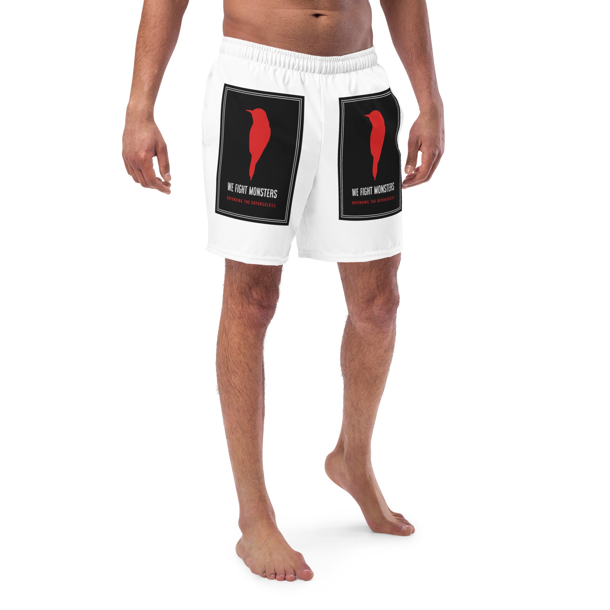 We Fight Monsters Men's Swim Trunks