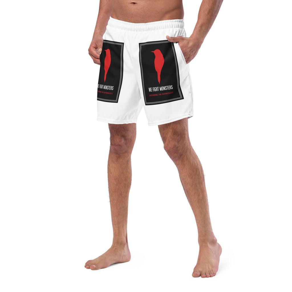We Fight Monsters Men's Swim Trunks