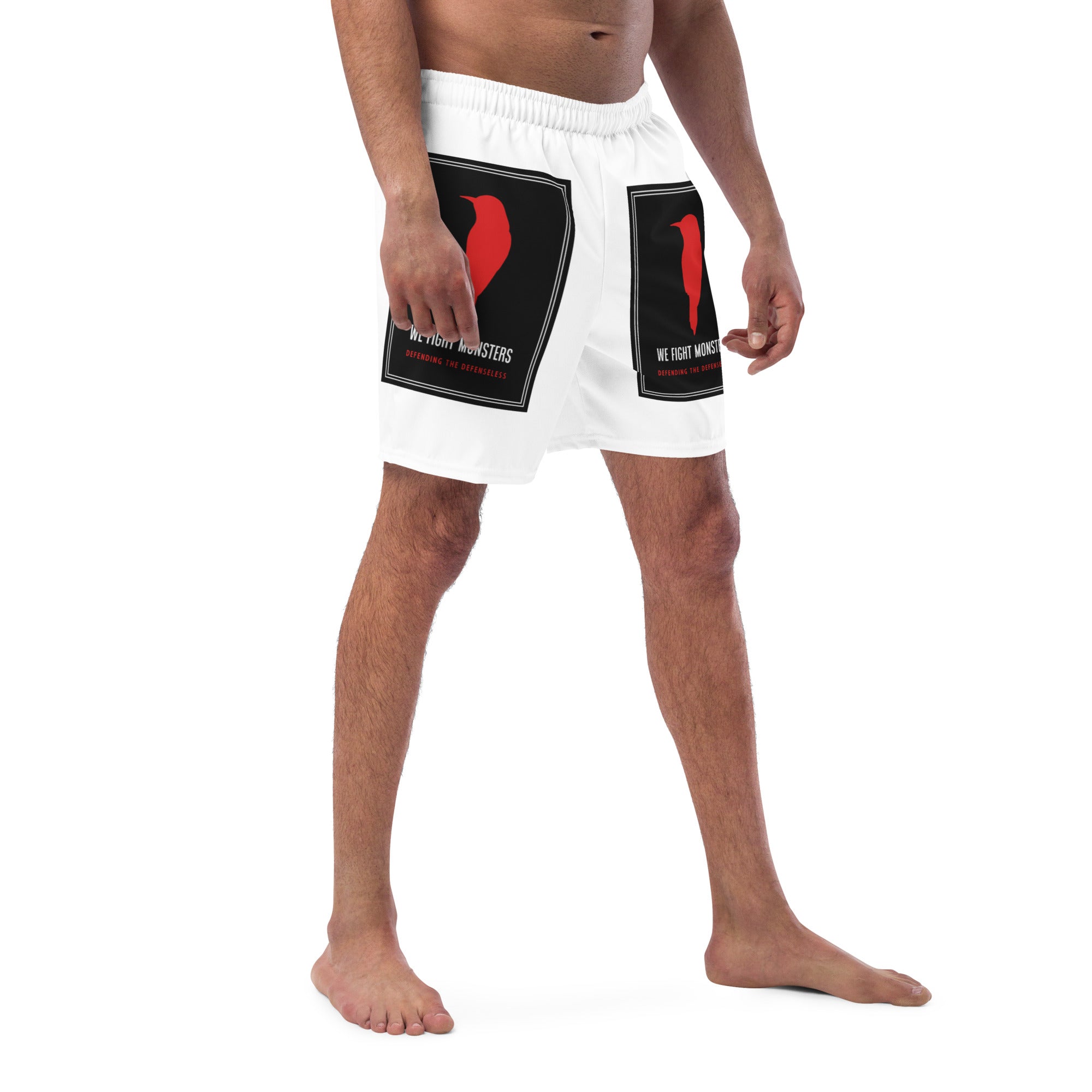 We Fight Monsters Men's Swim Trunks