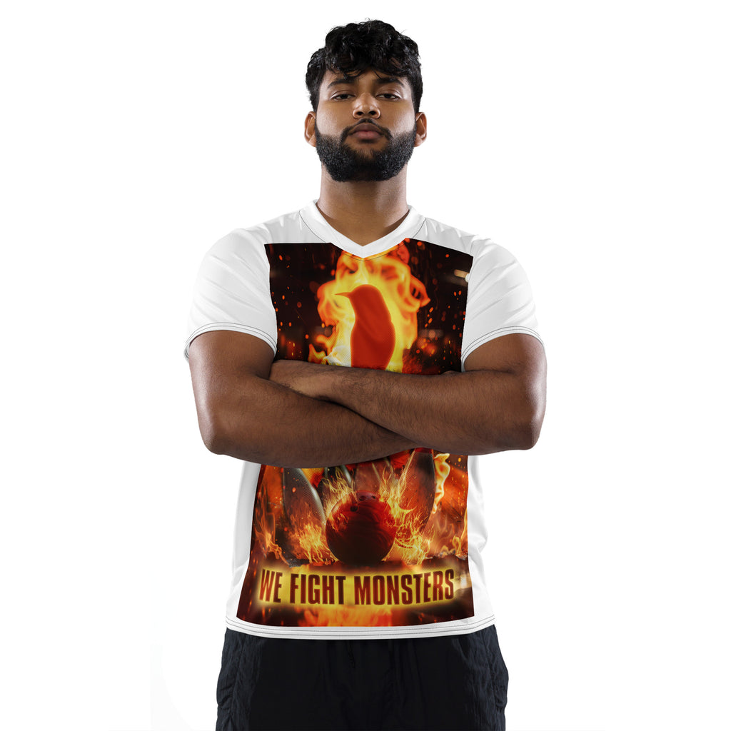 WFM Bowling League Recycled unisex sports jersey
