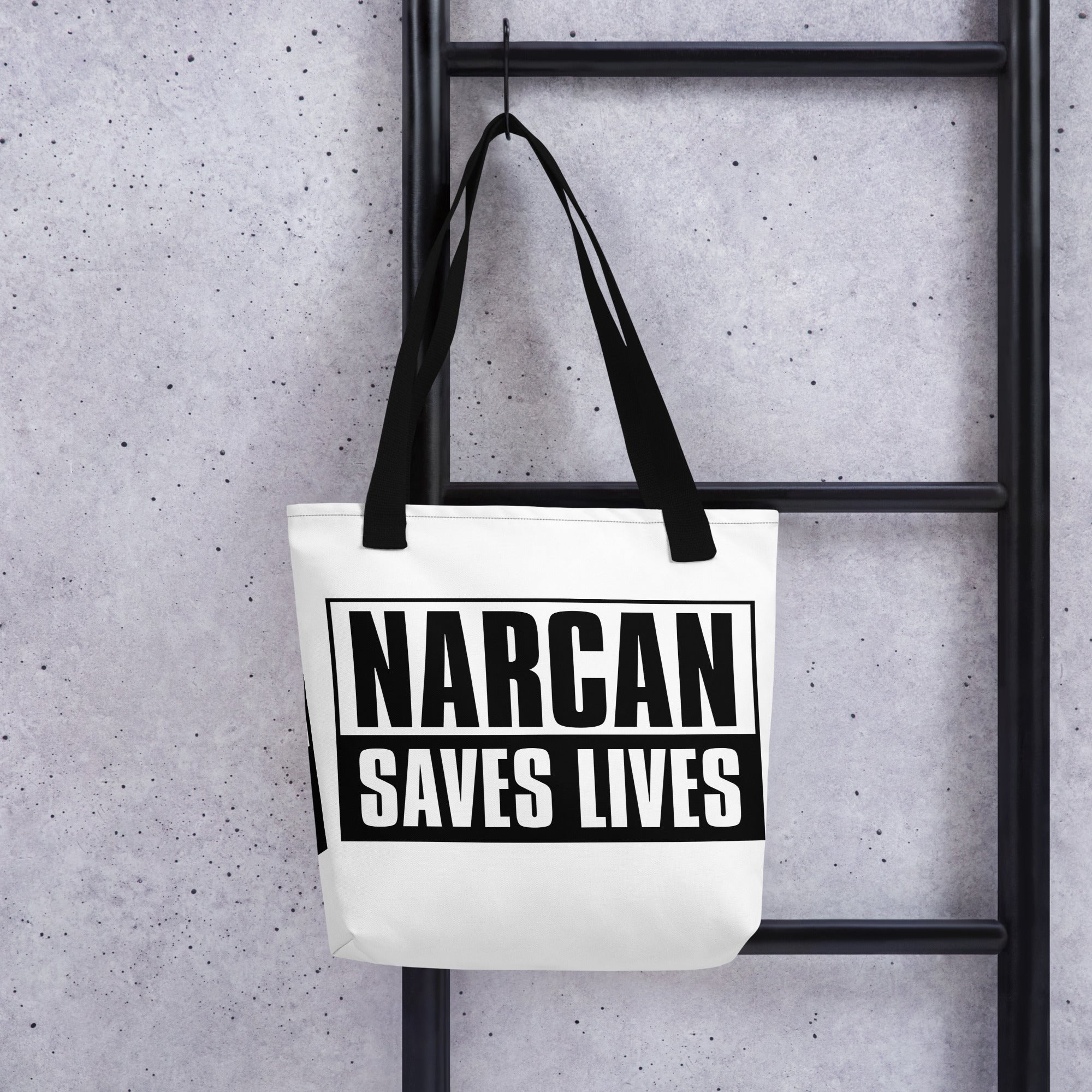 Narcan Saves Lives Tote bag