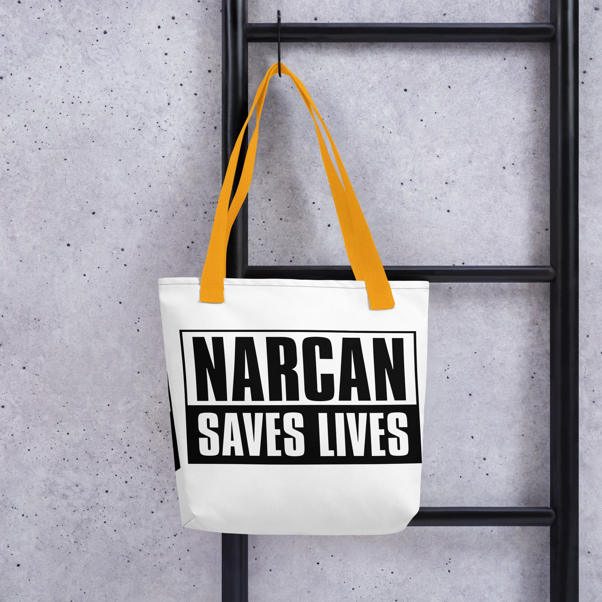 Narcan Saves Lives Tote bag