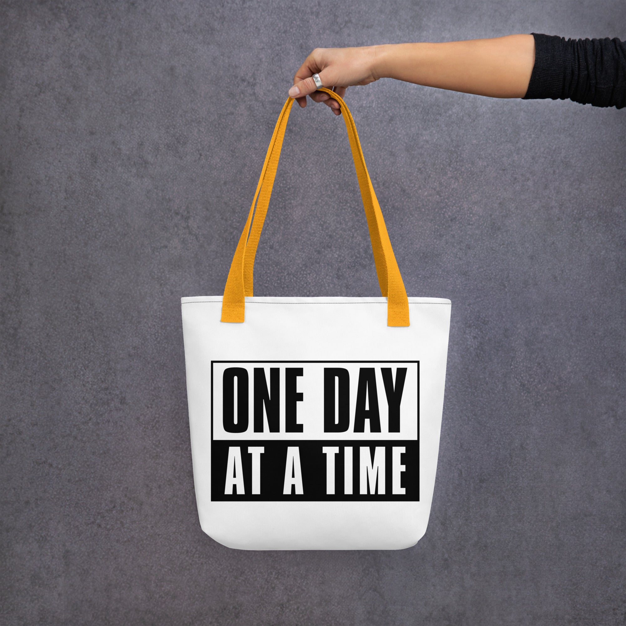 One Day at a Time Tote bag