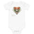 Create in Me A Pure Heart Baby Short Sleeve Onsie