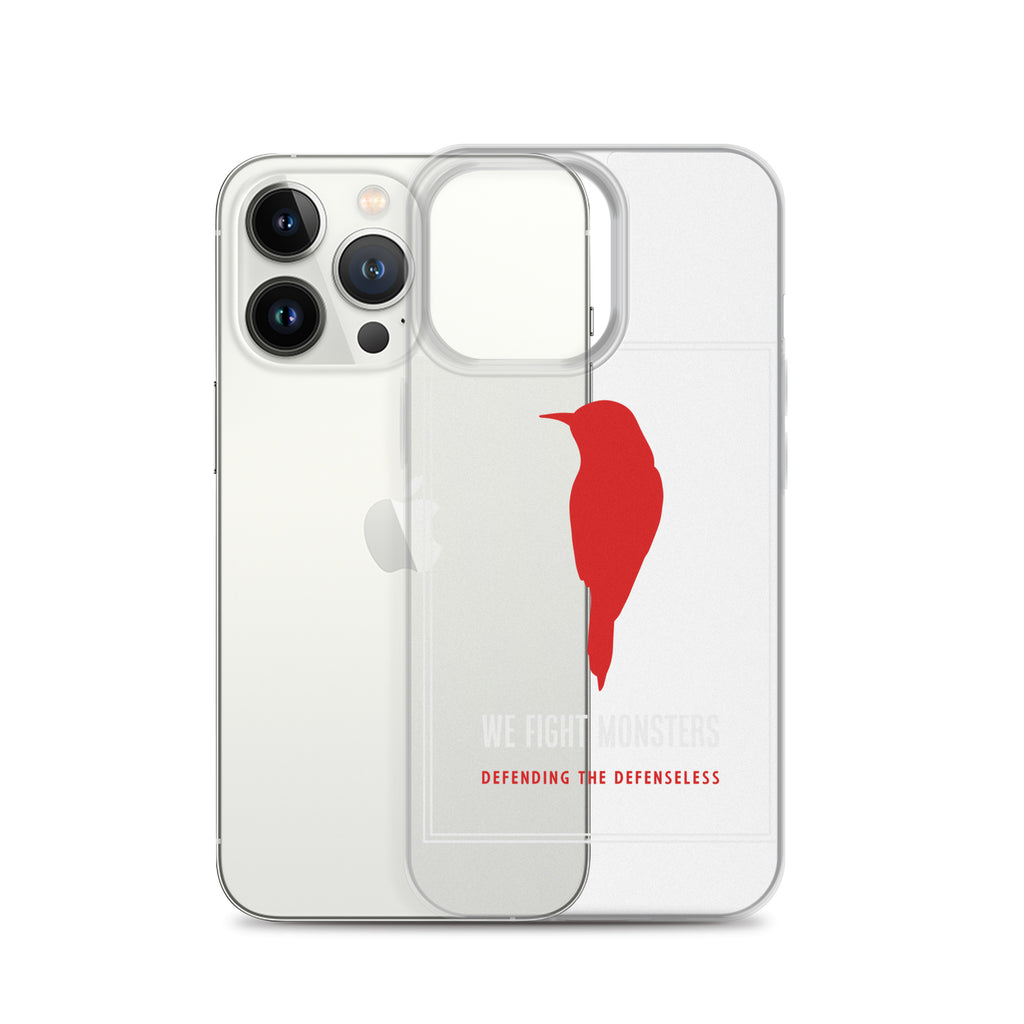 Clear We Fight Monsters Case for iPhone®