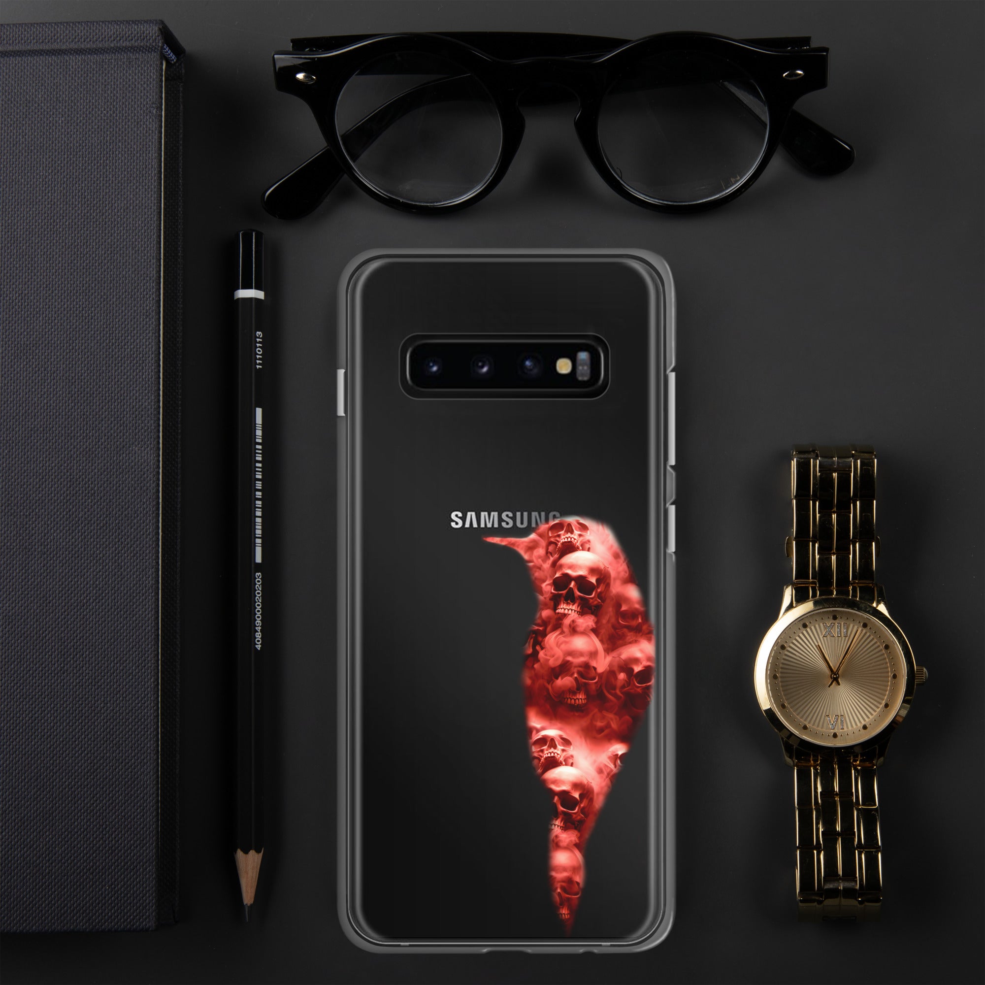 We Fight Monsters // Skully Smokes Clear Case for Samsung®