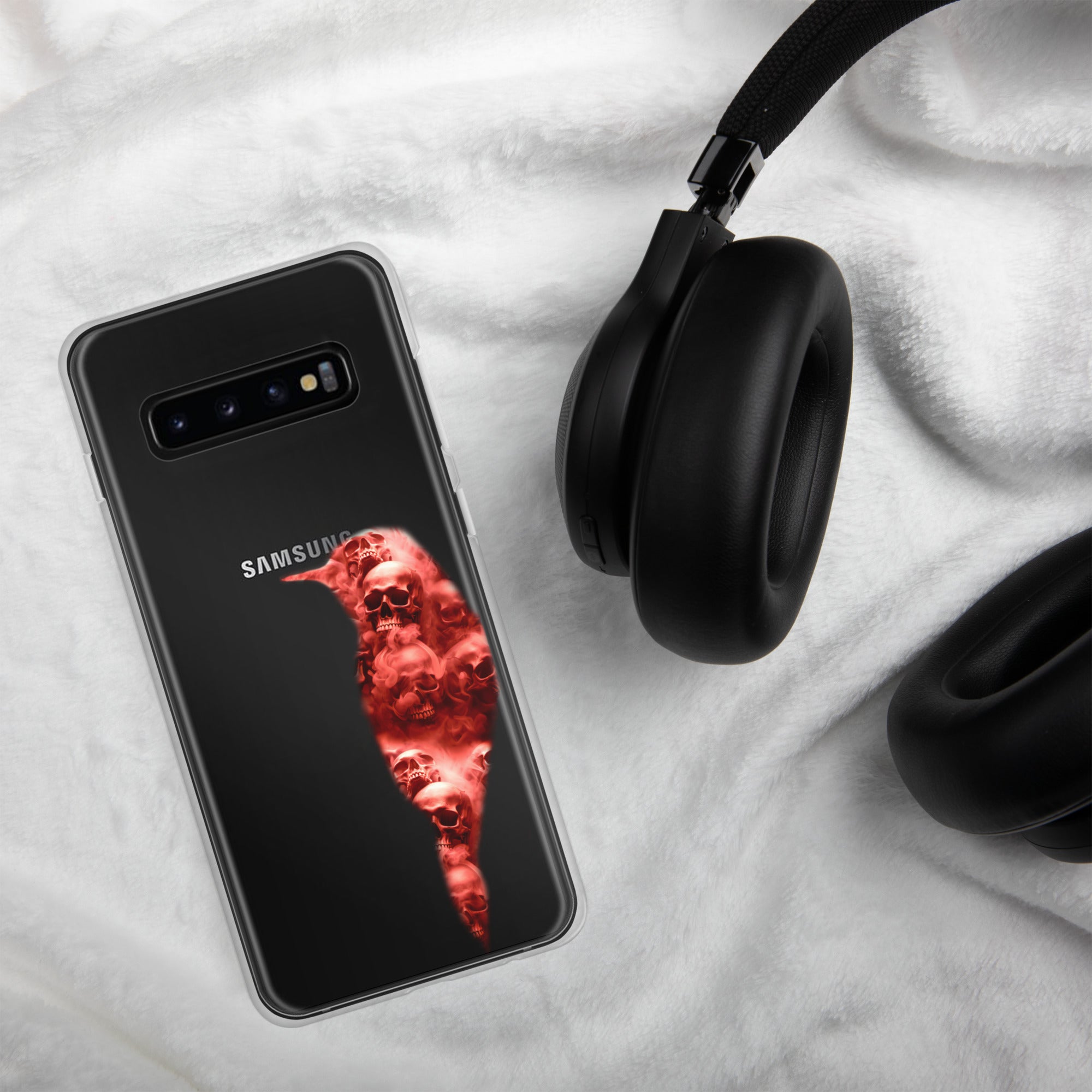 We Fight Monsters // Skully Smokes Clear Case for Samsung®