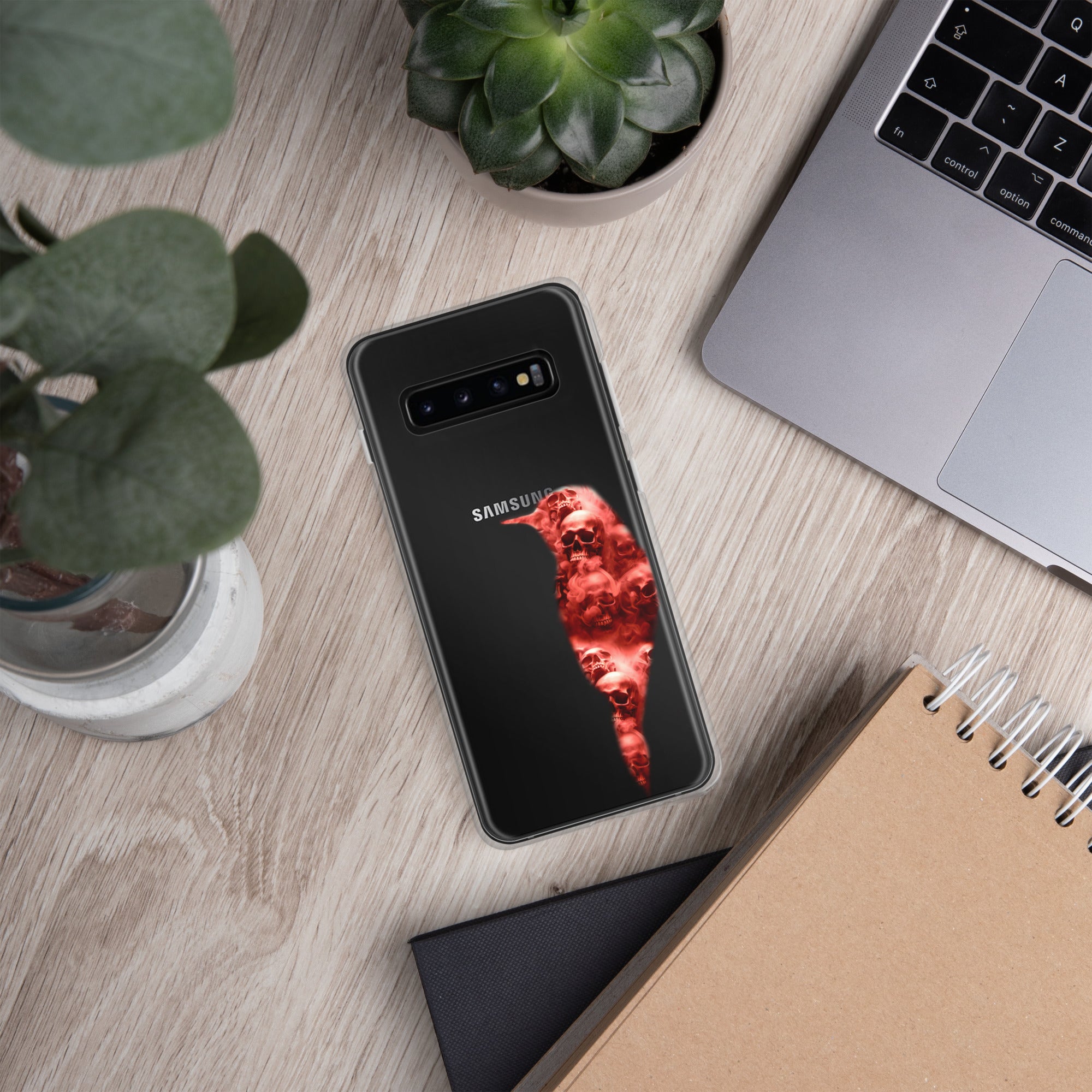 We Fight Monsters // Skully Smokes Clear Case for Samsung®