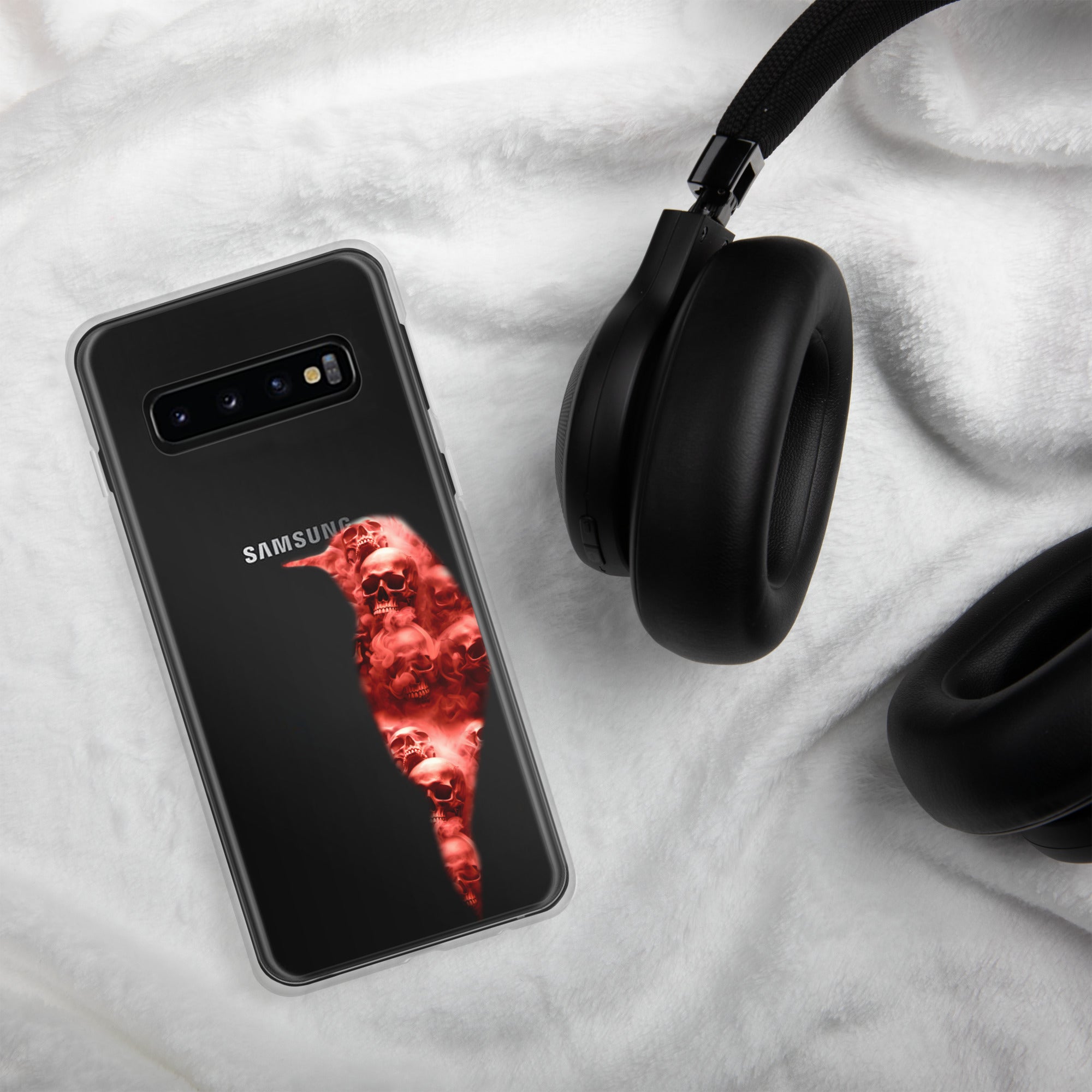 We Fight Monsters // Skully Smokes Clear Case for Samsung®