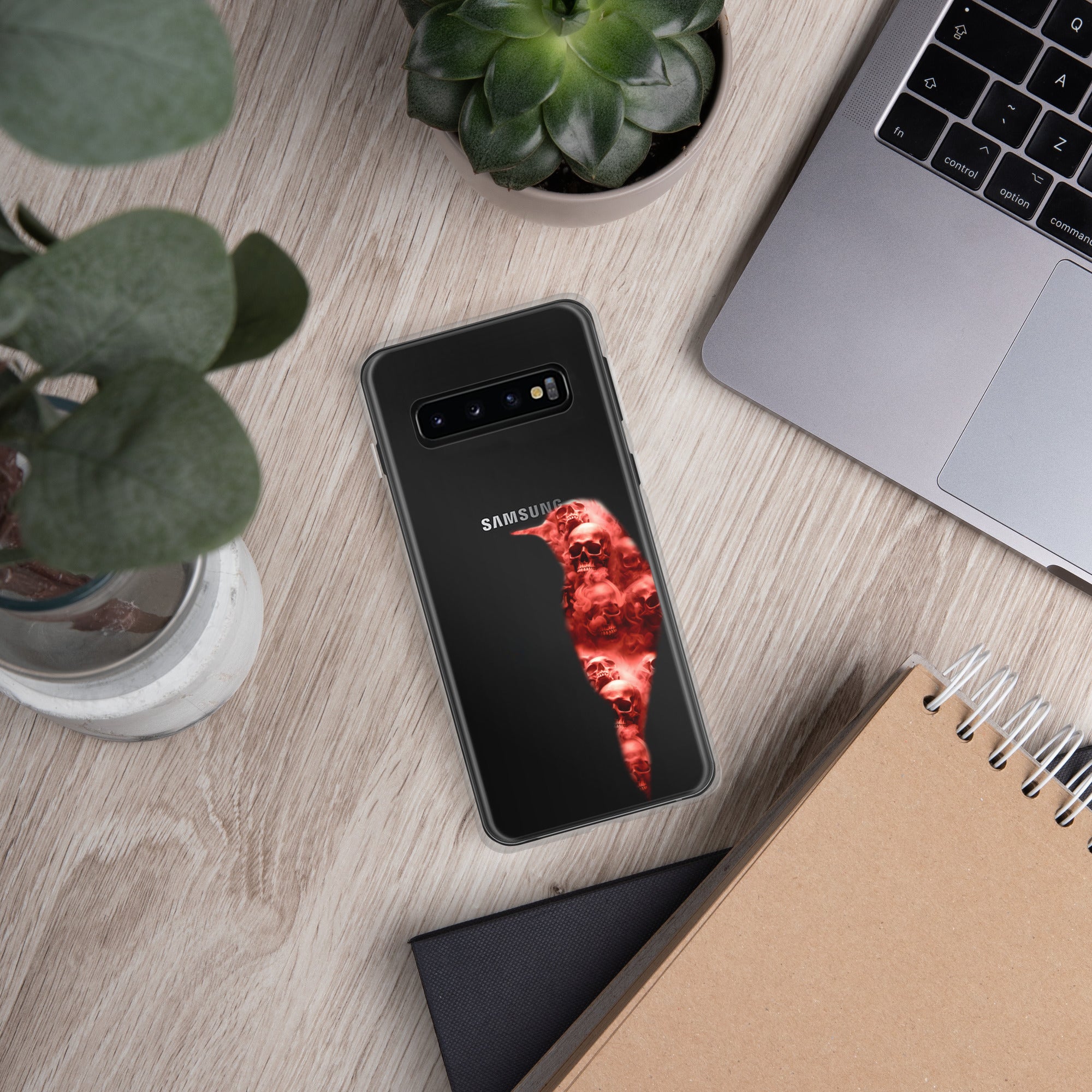 We Fight Monsters // Skully Smokes Clear Case for Samsung®