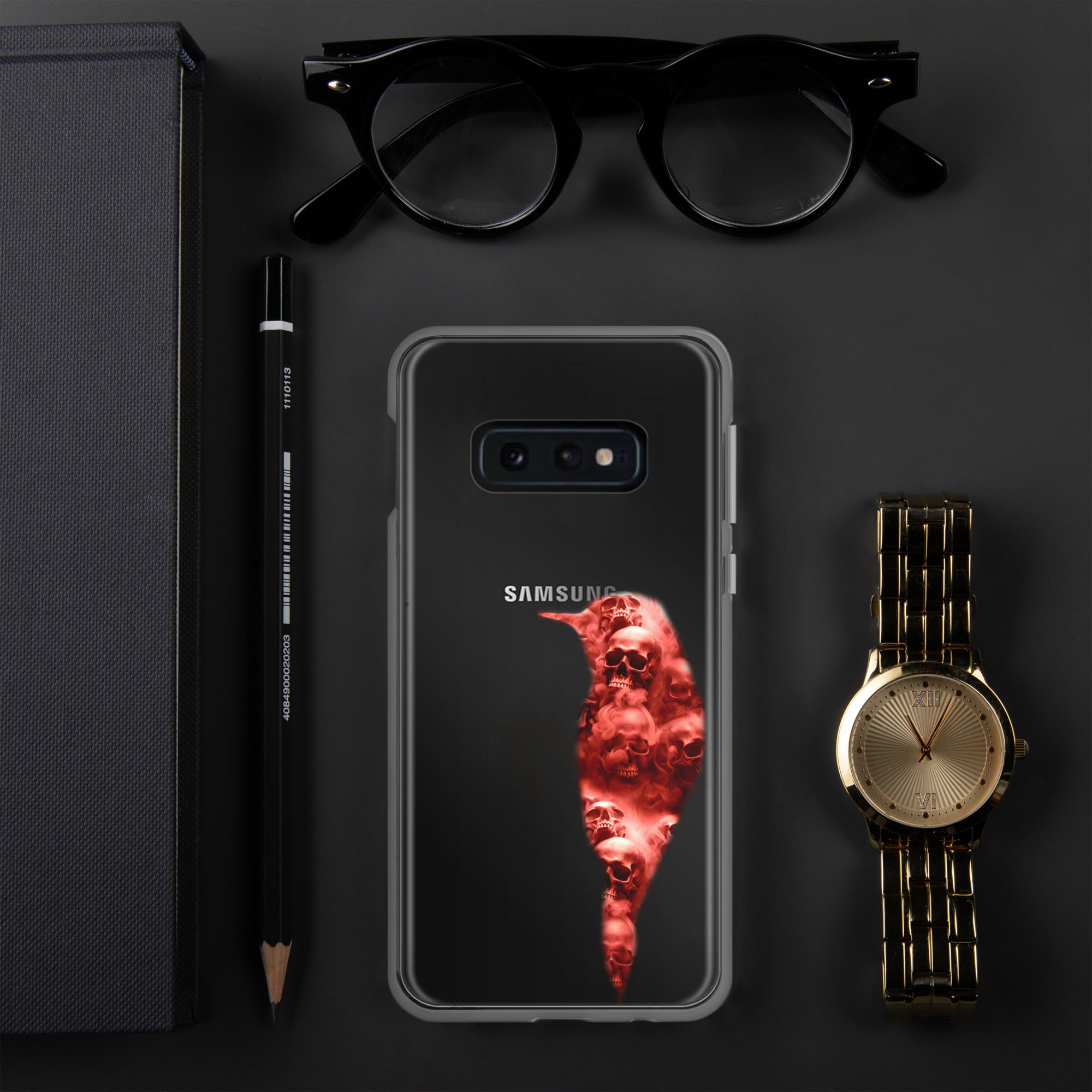 We Fight Monsters // Skully Smokes Clear Case for Samsung®
