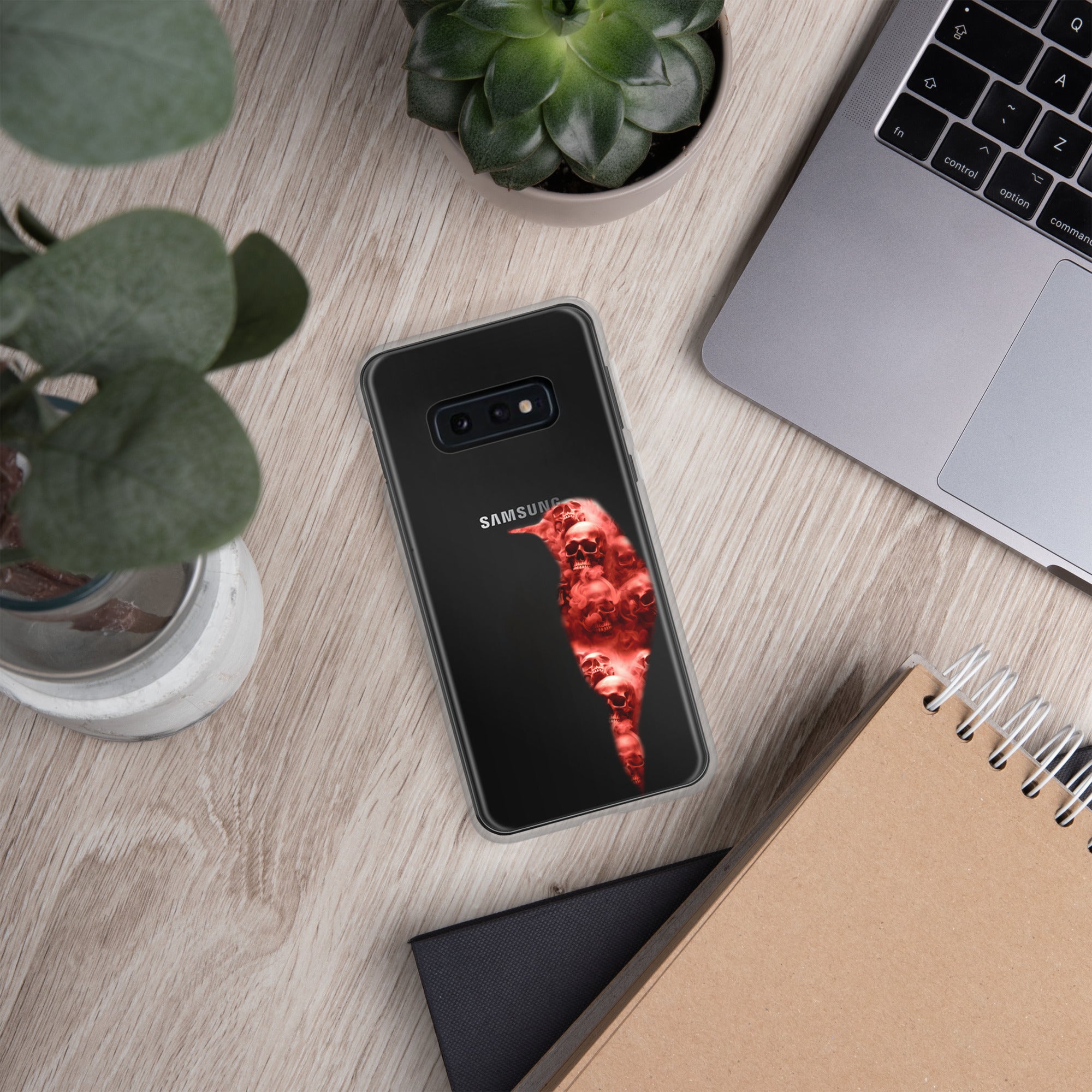 We Fight Monsters // Skully Smokes Clear Case for Samsung®