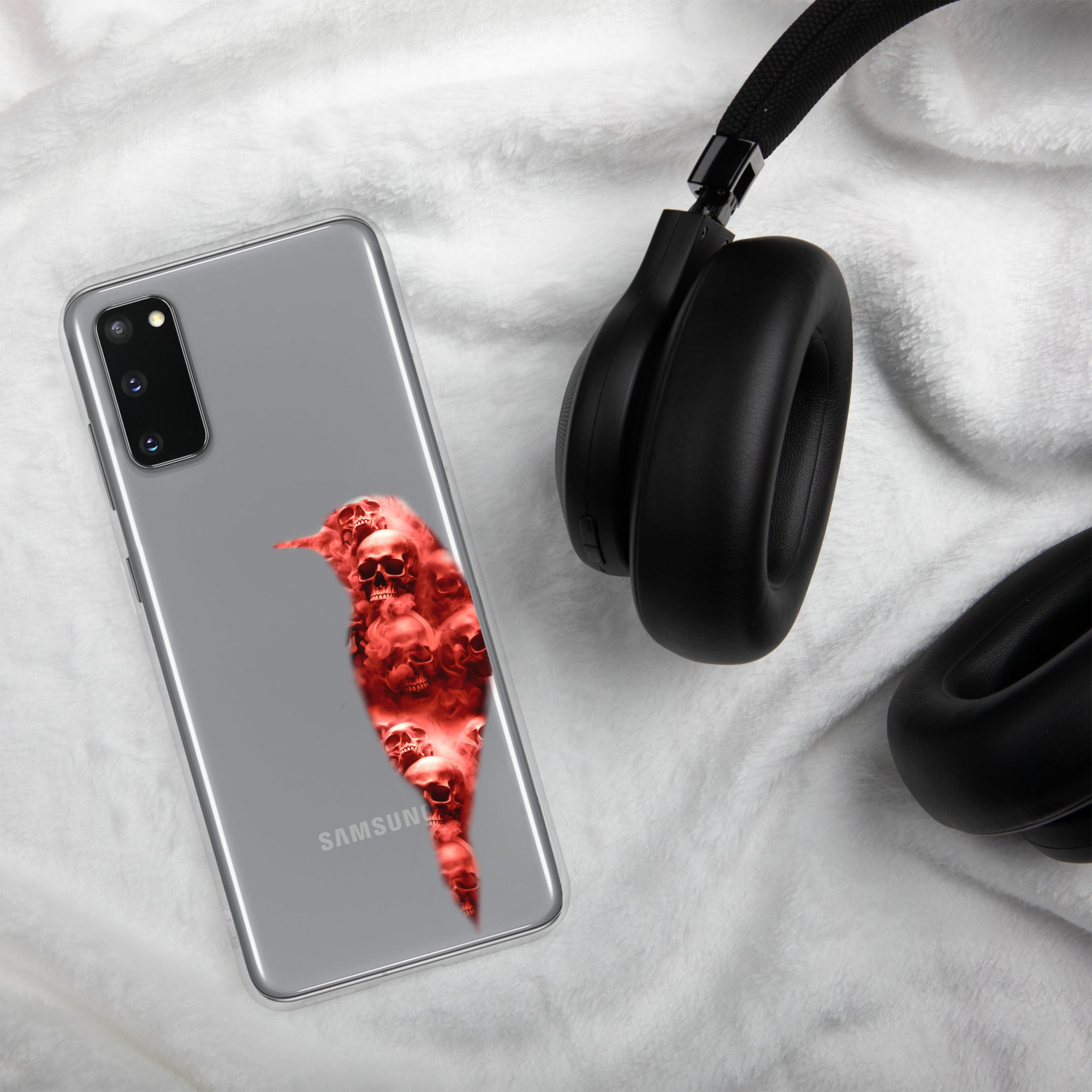 We Fight Monsters // Skully Smokes Clear Case for Samsung®