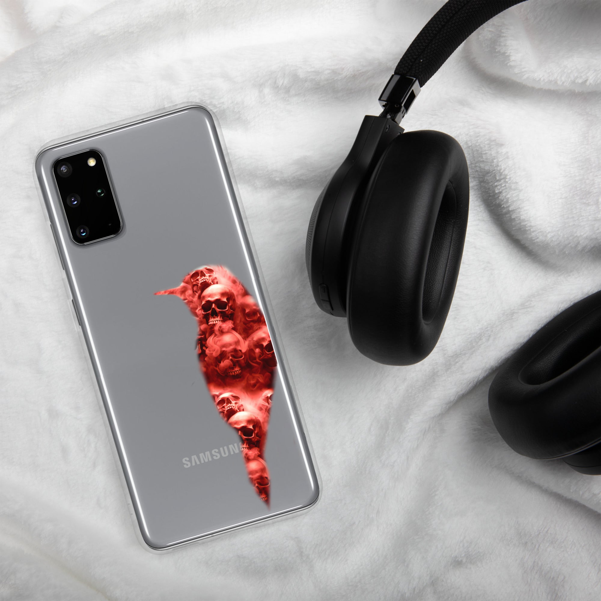 We Fight Monsters // Skully Smokes Clear Case for Samsung®