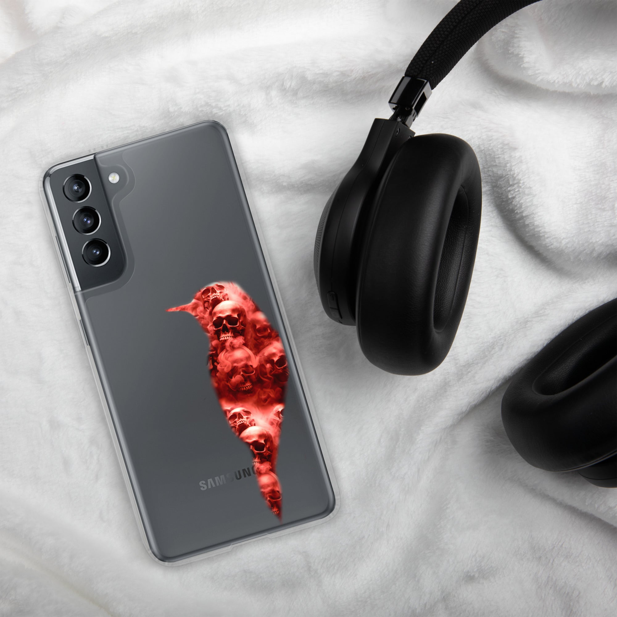 We Fight Monsters // Skully Smokes Clear Case for Samsung®