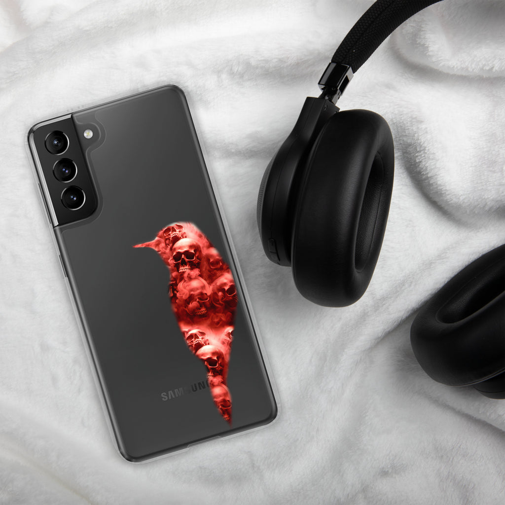 We Fight Monsters // Skully Smokes Clear Case for Samsung®