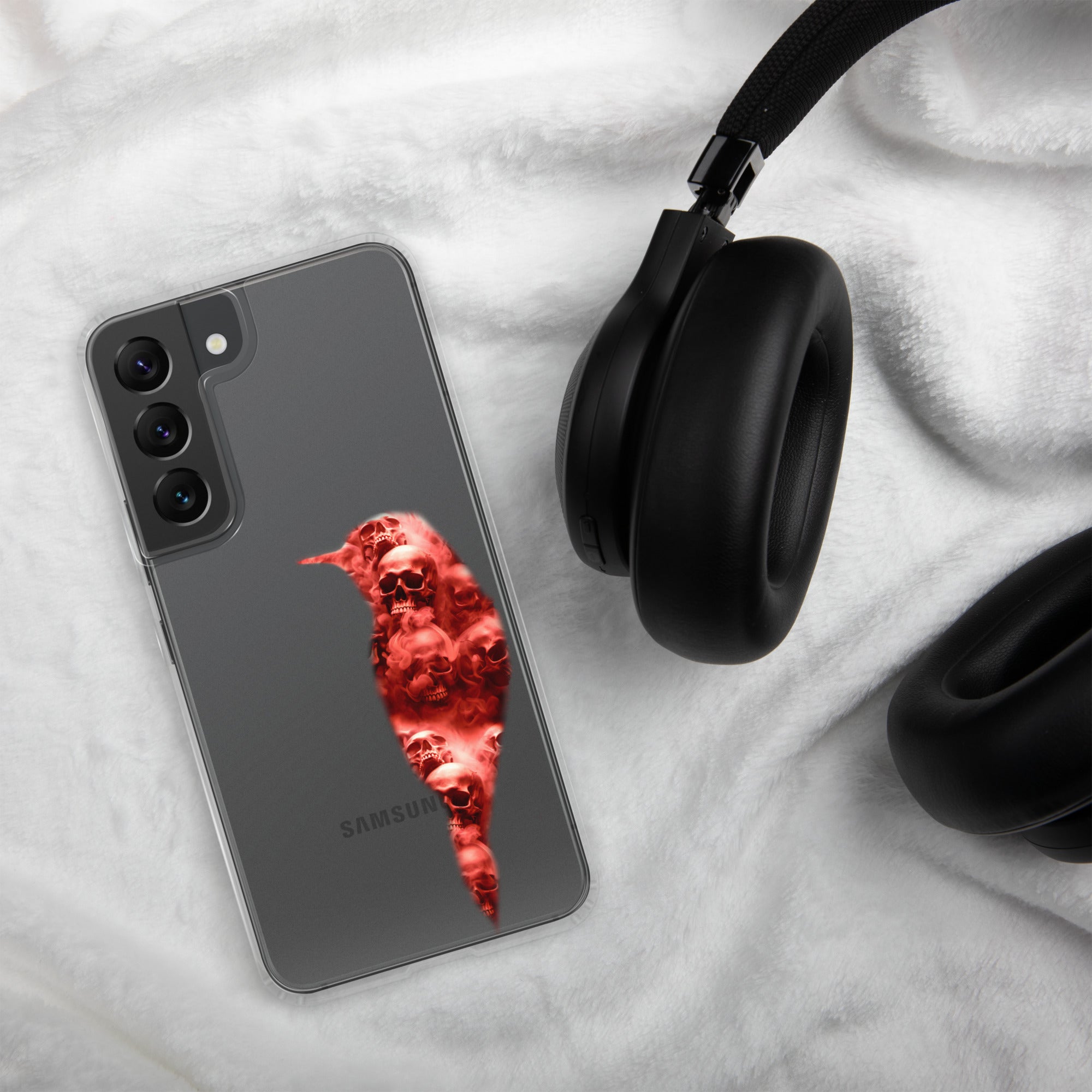 We Fight Monsters // Skully Smokes Clear Case for Samsung®