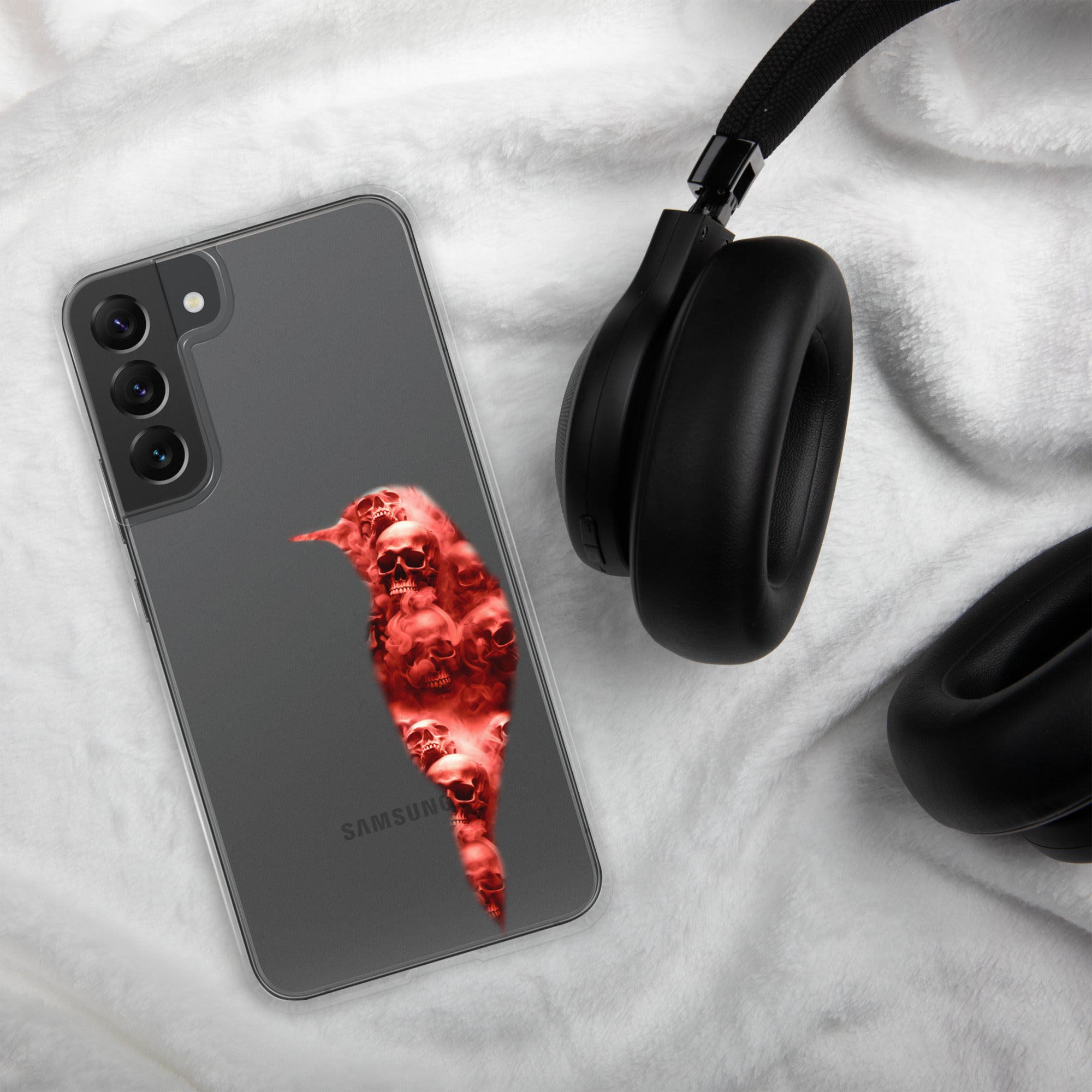 We Fight Monsters // Skully Smokes Clear Case for Samsung®