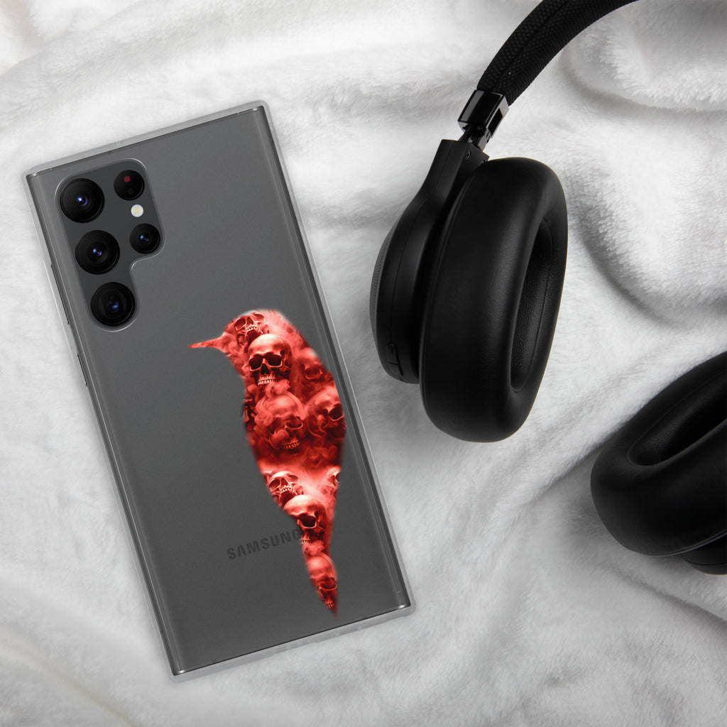 We Fight Monsters // Skully Smokes Clear Case for Samsung®