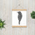 Word Sparrow Poster with Hangers