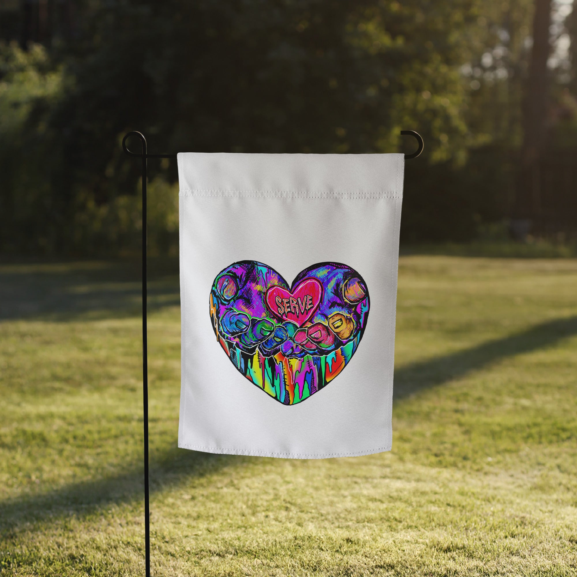 Serve Garden flag