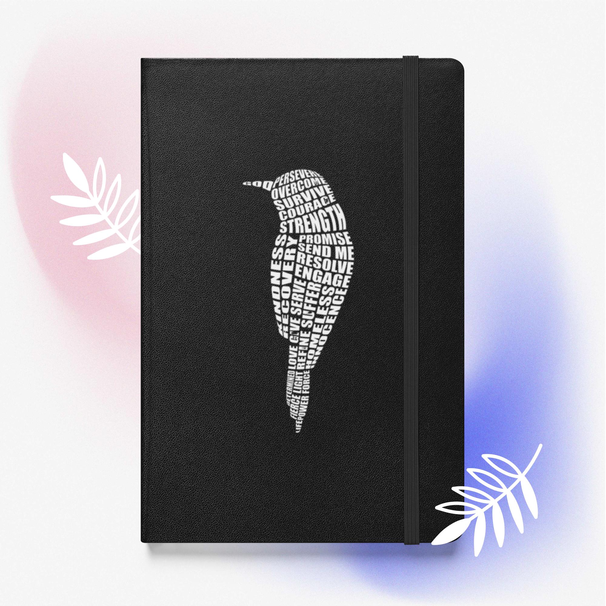 Word Sparrow Hardcover Bound Notebook