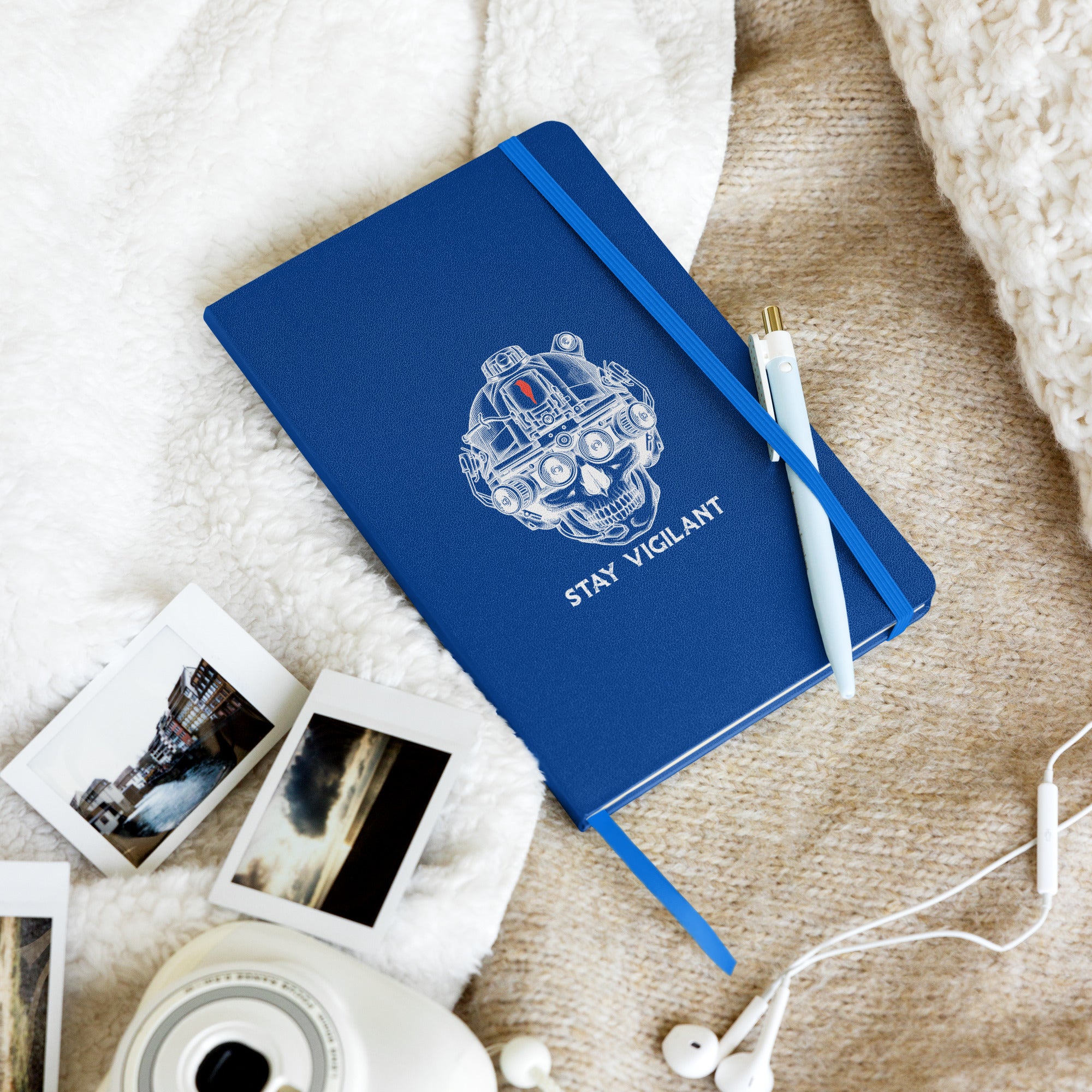 Stay Vigilant Hardcover Bound Notebook