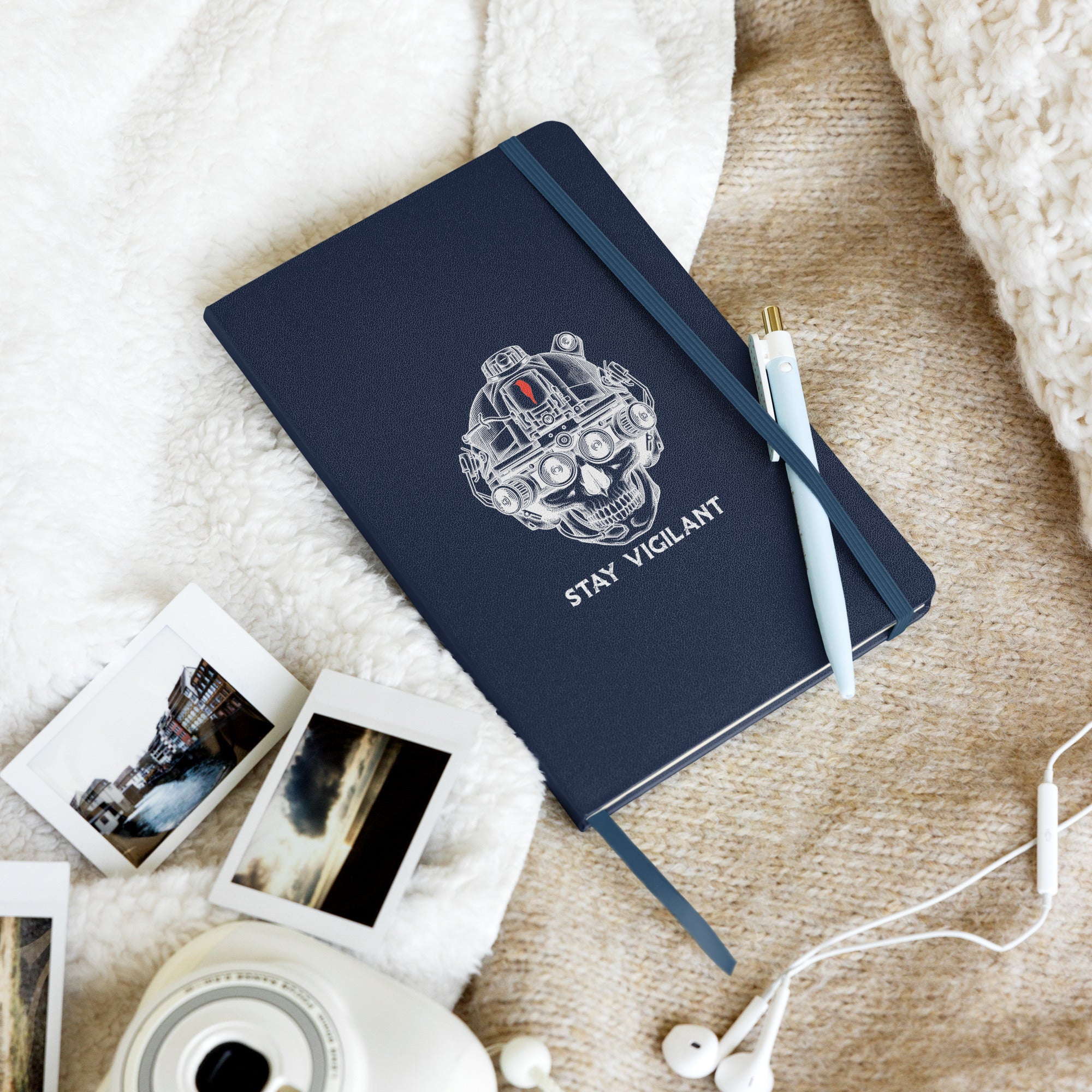Stay Vigilant Hardcover Bound Notebook