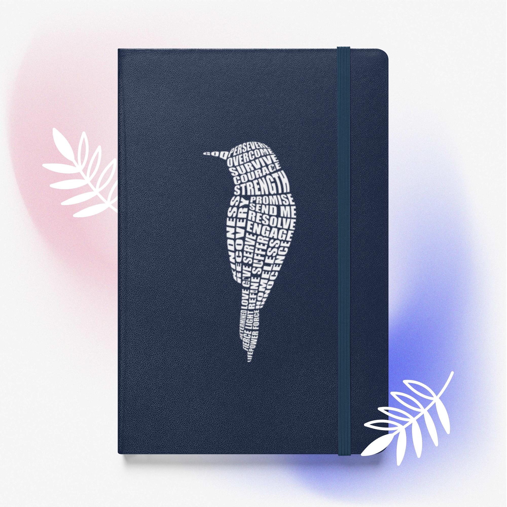 Word Sparrow Hardcover Bound Notebook