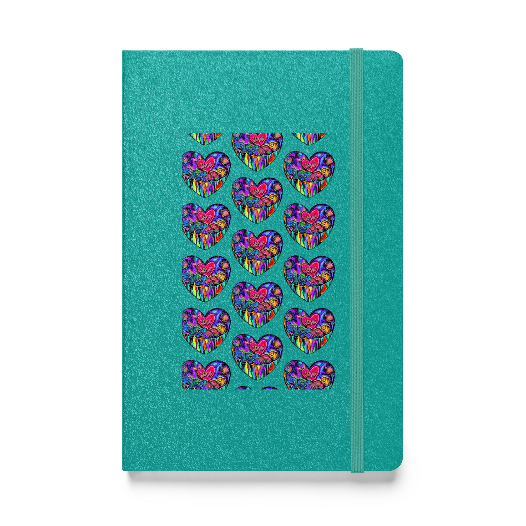 Graffiti Serve We Fight Monsters Hardcover Bound Notebook