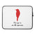 His eye is on the Sparrow - Laptop Sleeve 13" and 15"