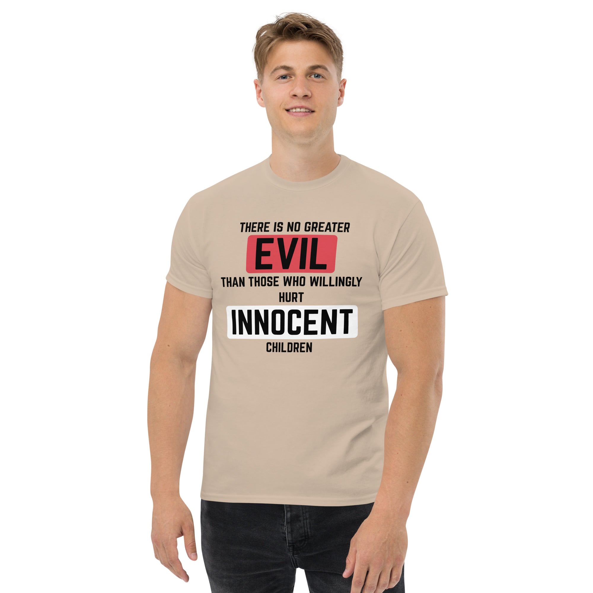 No Greater Evil - We Fight Monsters - Light Tee