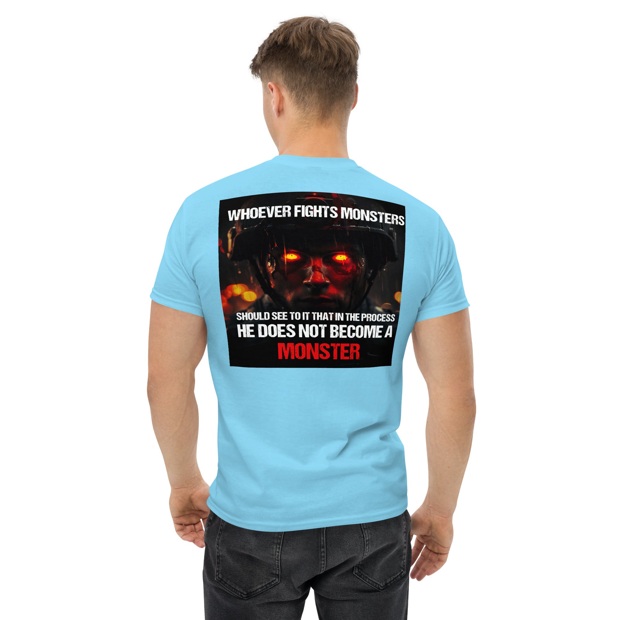 Fighting Monsters T Shirt