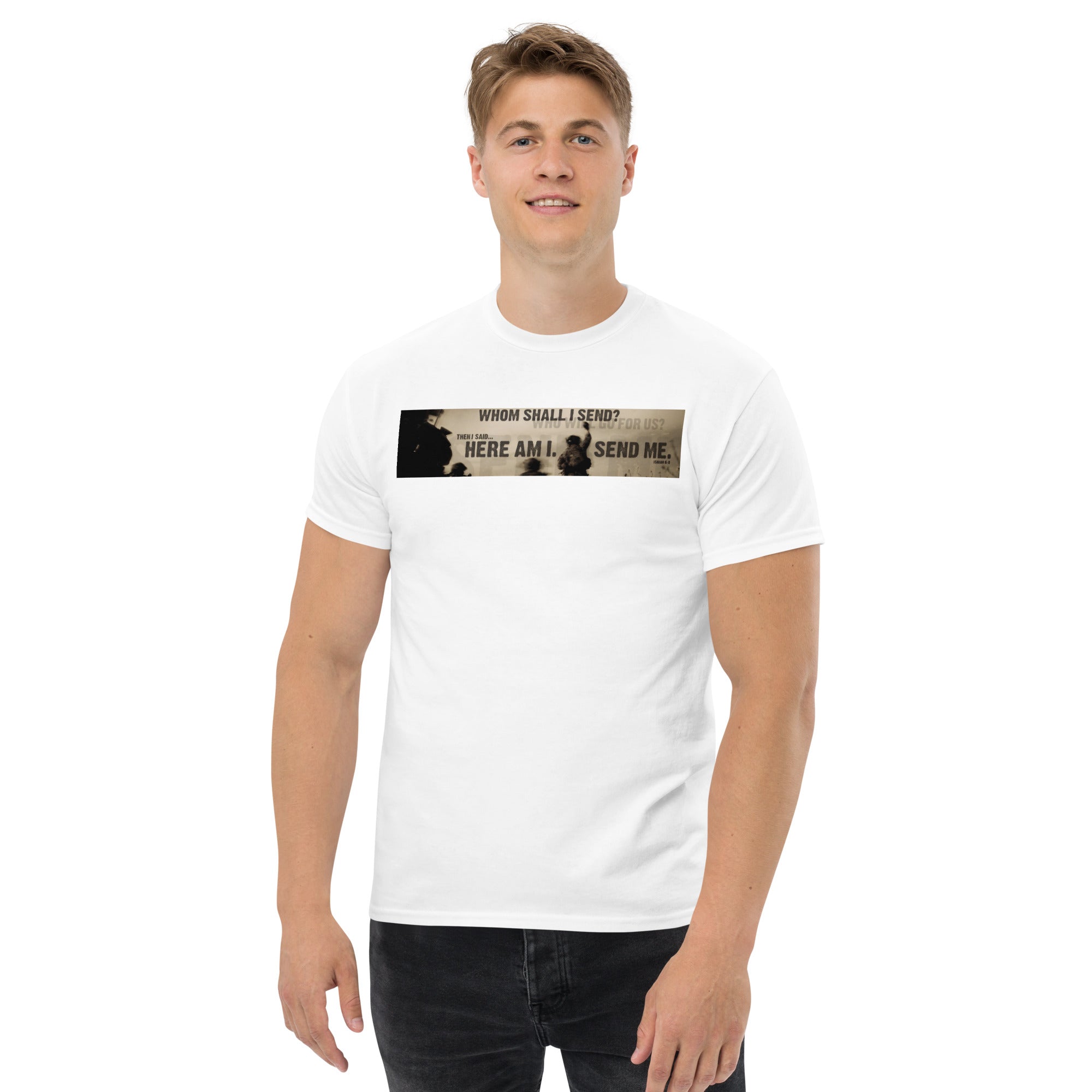 Isaiah 6:8 Send Me We Fight Monsters Shirt