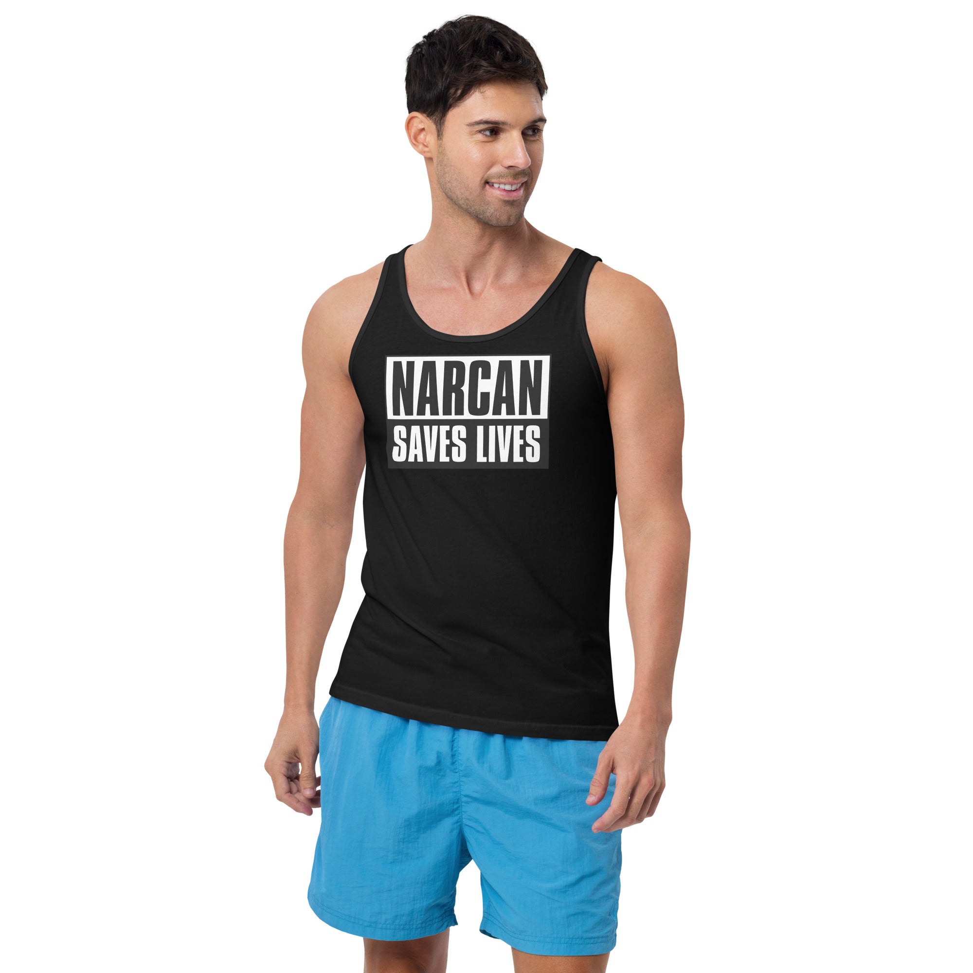 Narcan Saves Lives Men's Tank Top