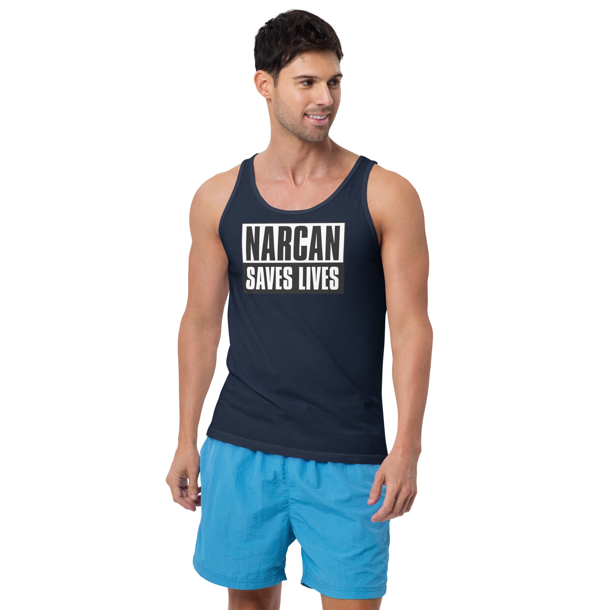 Narcan Saves Lives Men's Tank Top