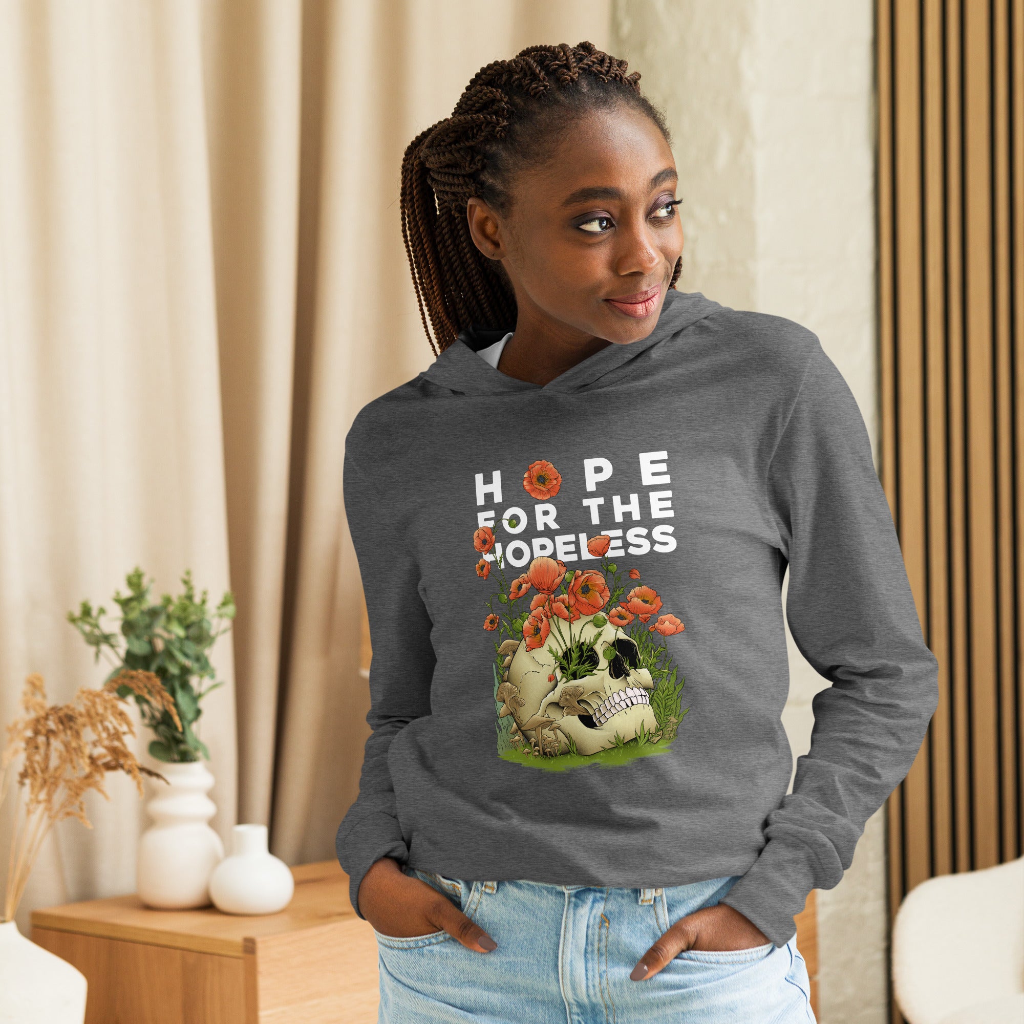 Hope For the Hopeless Hooded Long-Sleeve Tee