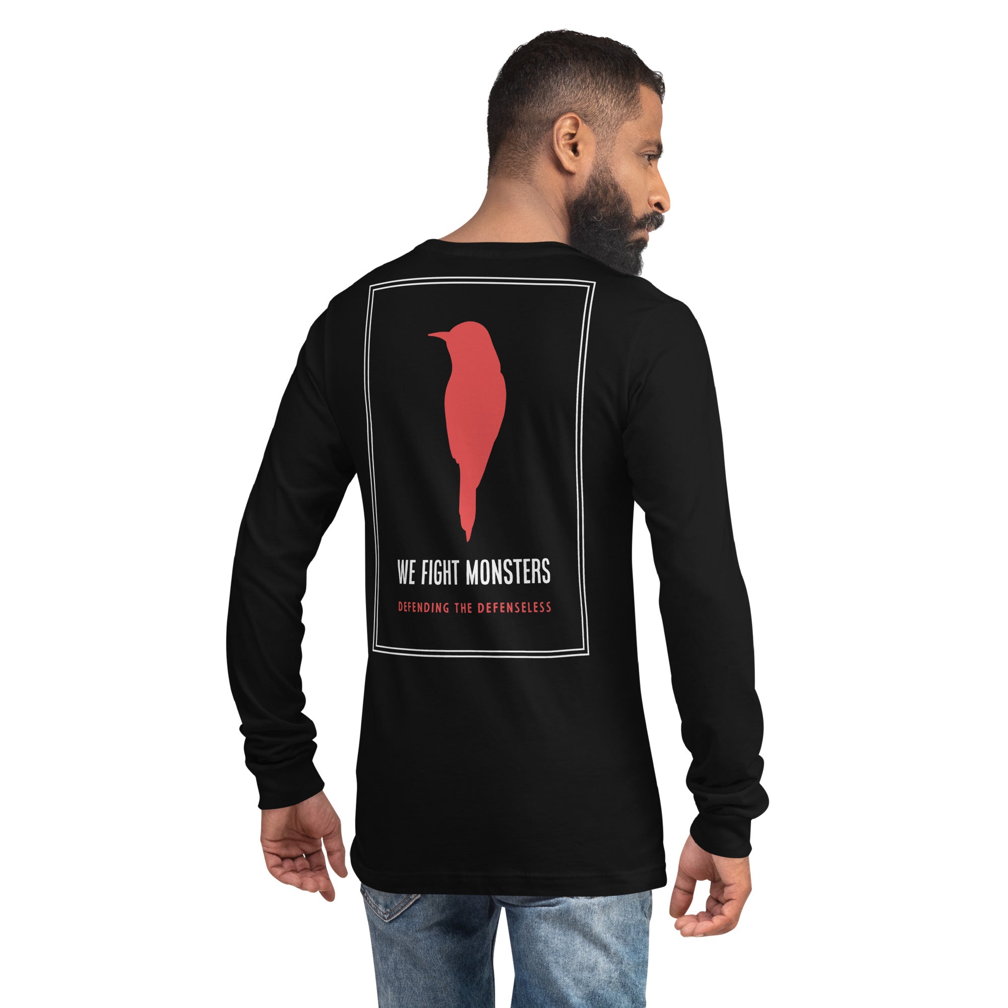 F*ck Fentanyl We Fight Monsters Long Sleeve Shirt